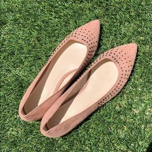 Nine West camel flats with sparkle!